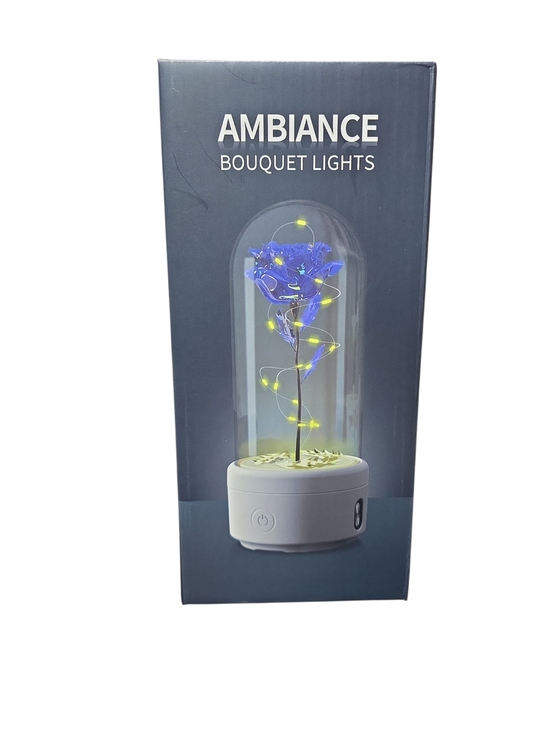 Ambiance Other - Ambiance LED Rose Dome Night Lamp - Blue and Gold